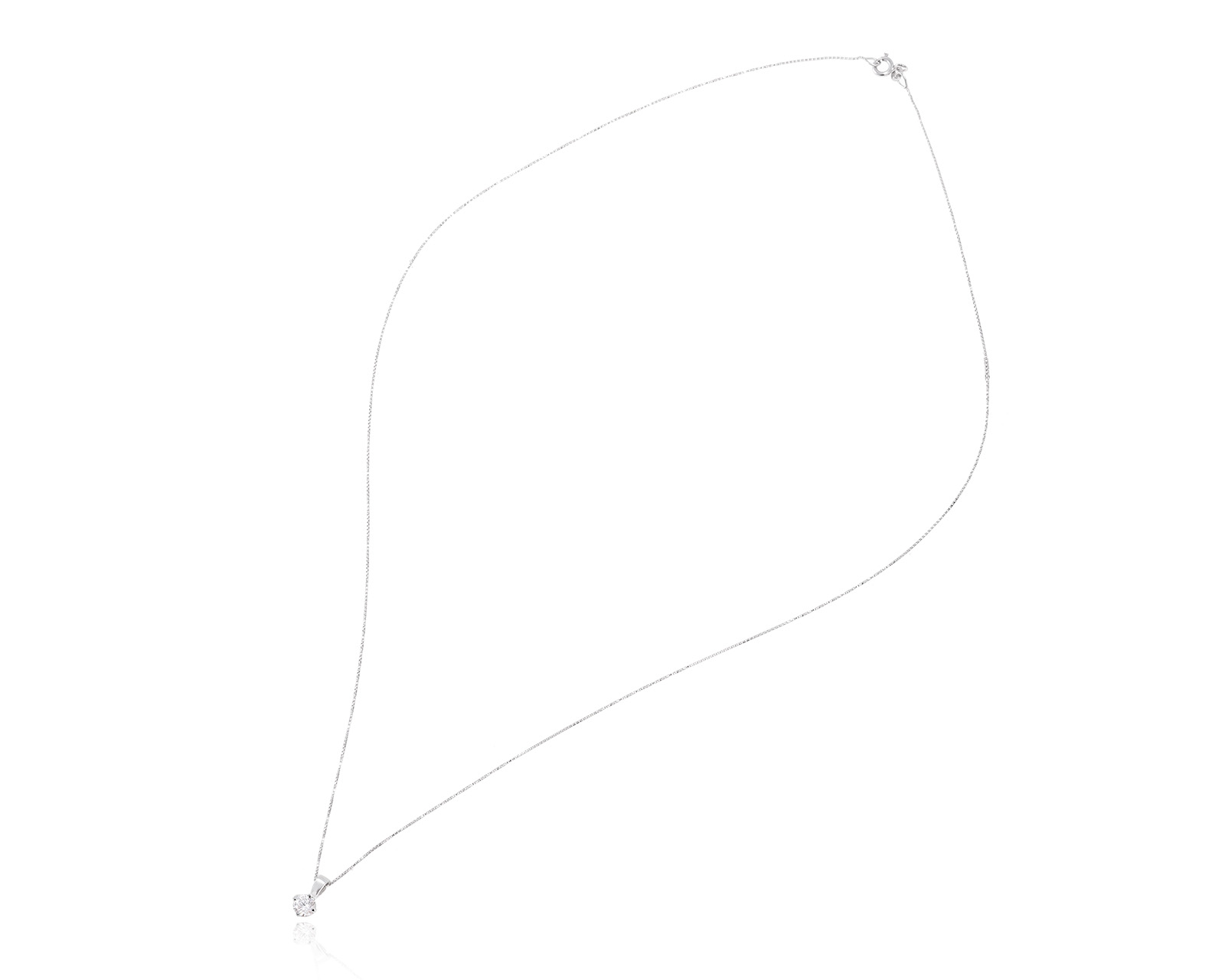 Оригинальный золотой кулон с бриллиантом 0.16ct Yakubov