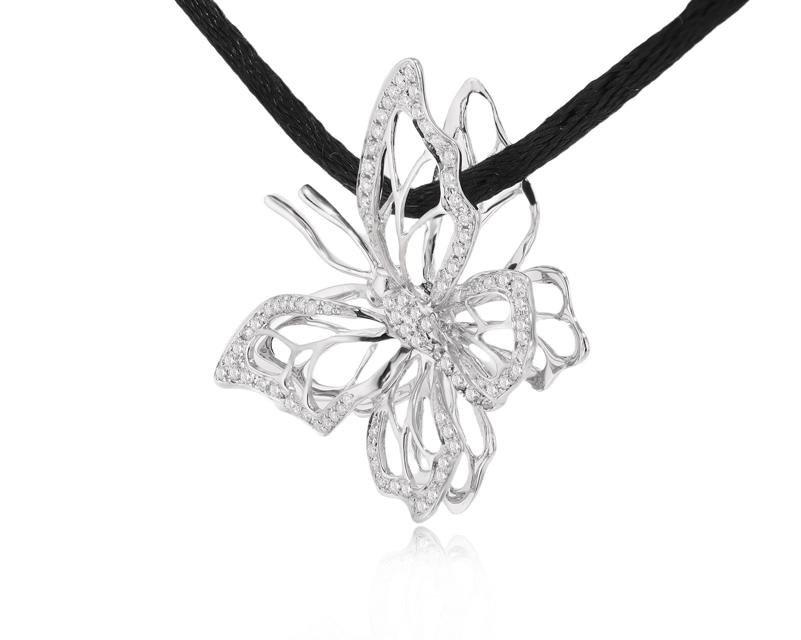 Золотой кулон с бриллиантами 0.56ct