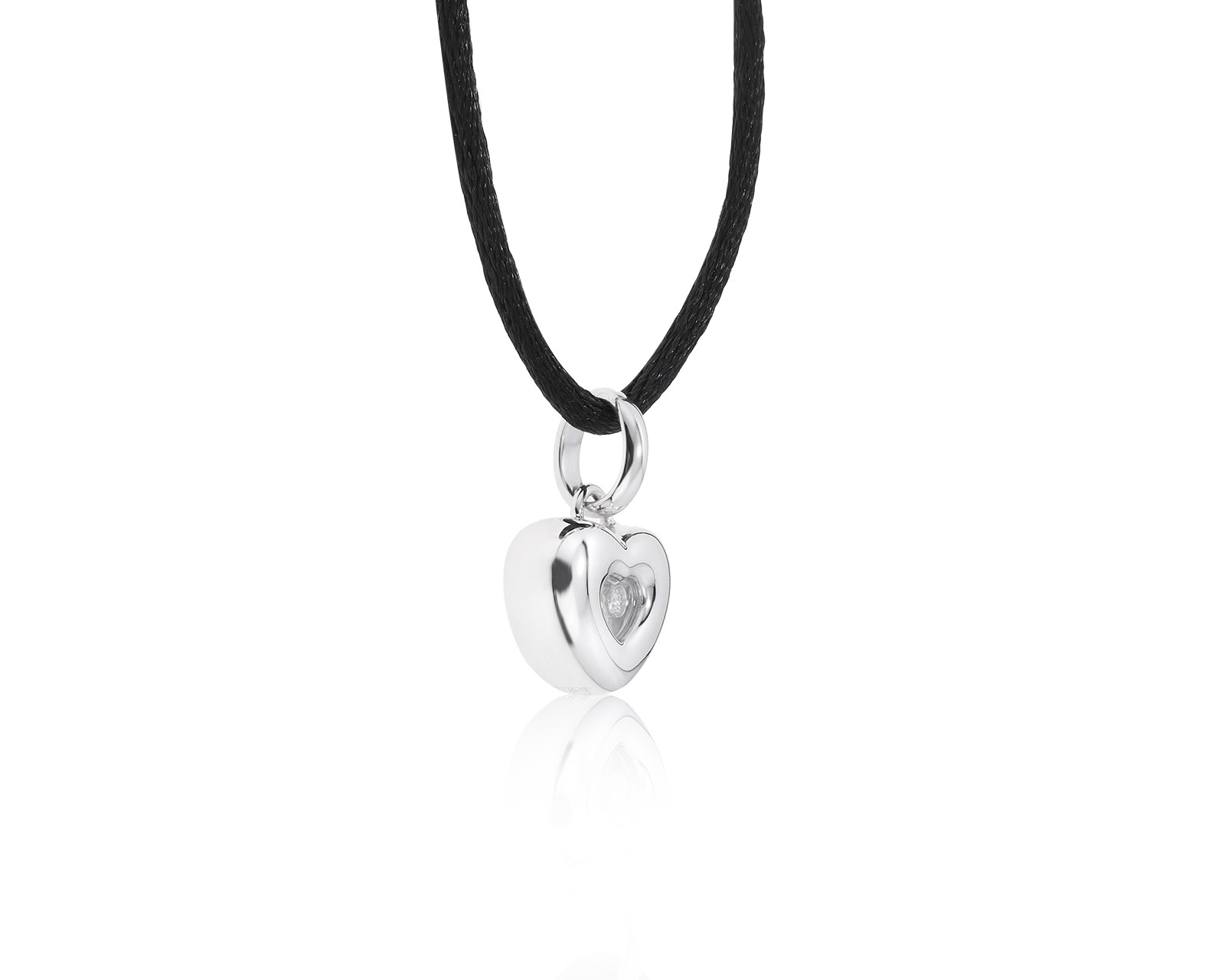 Оригинальный золотой кулон Chopard Happy Diamonds