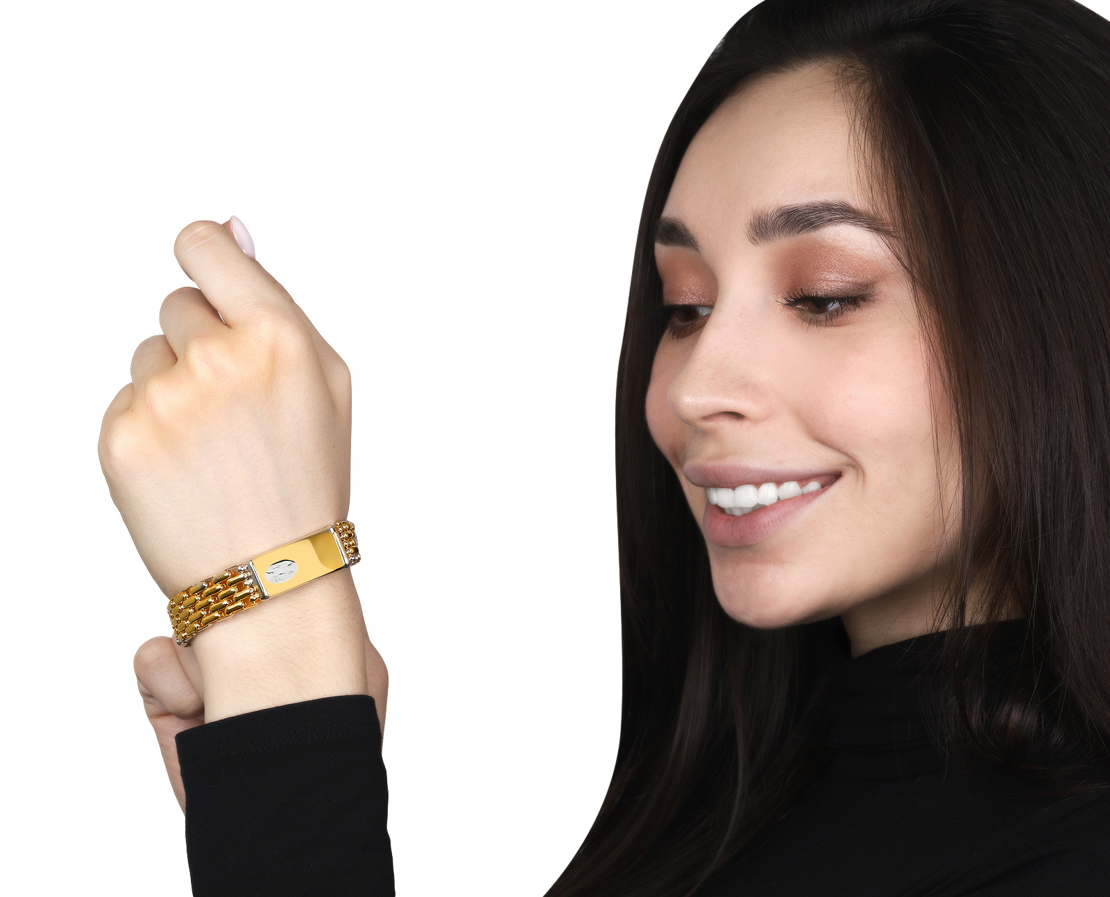 Оригинальный золотой браслет Sauro