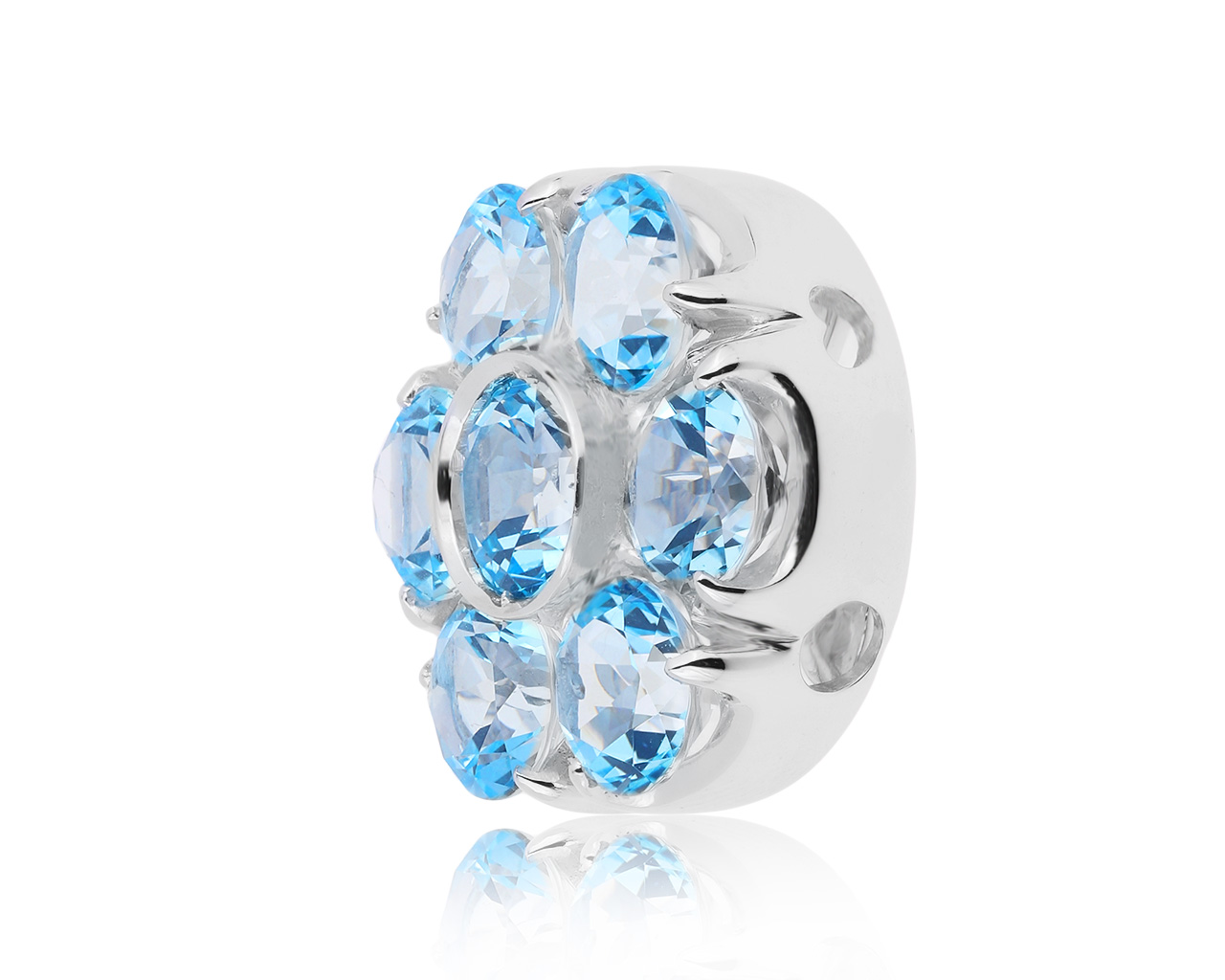 Оригинальный золотой кулон с топазами 6.30ct Pasquale Bruni