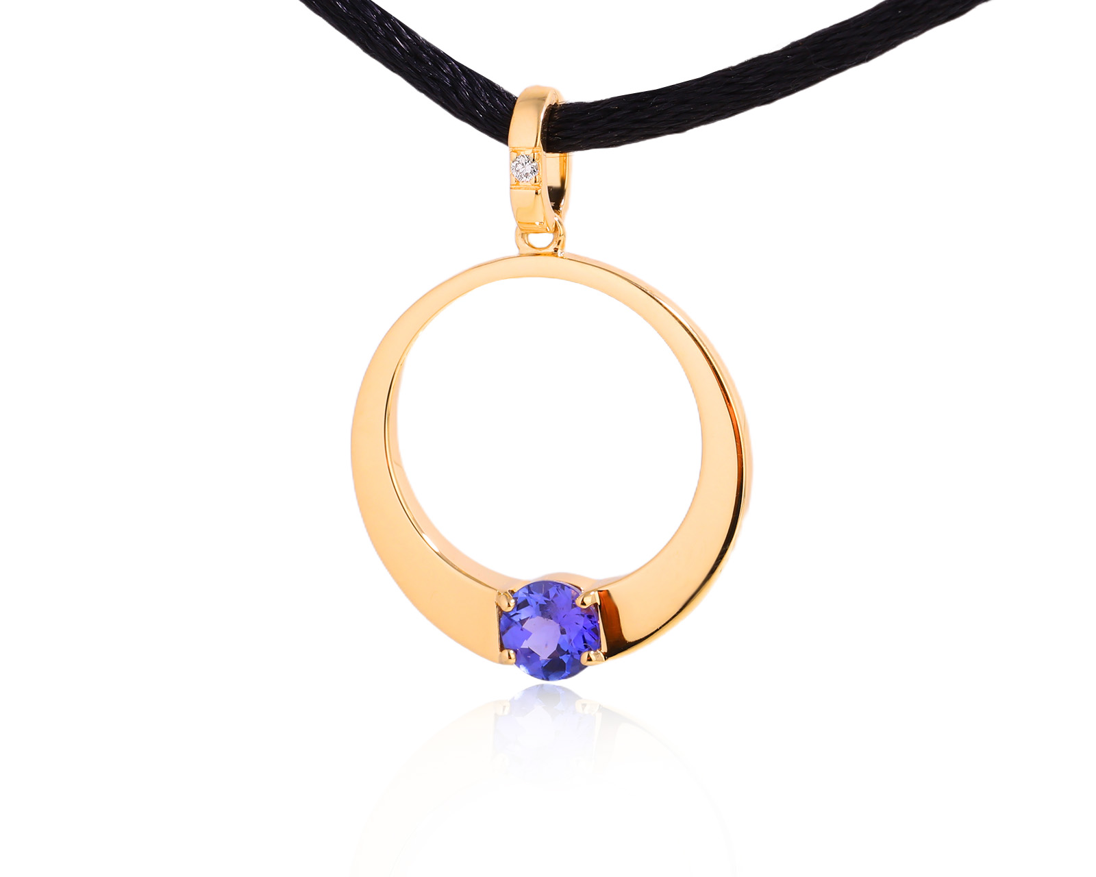 Оригинальный золотой кулон Bernhard H. Mayer Blue Breeze 080825/30