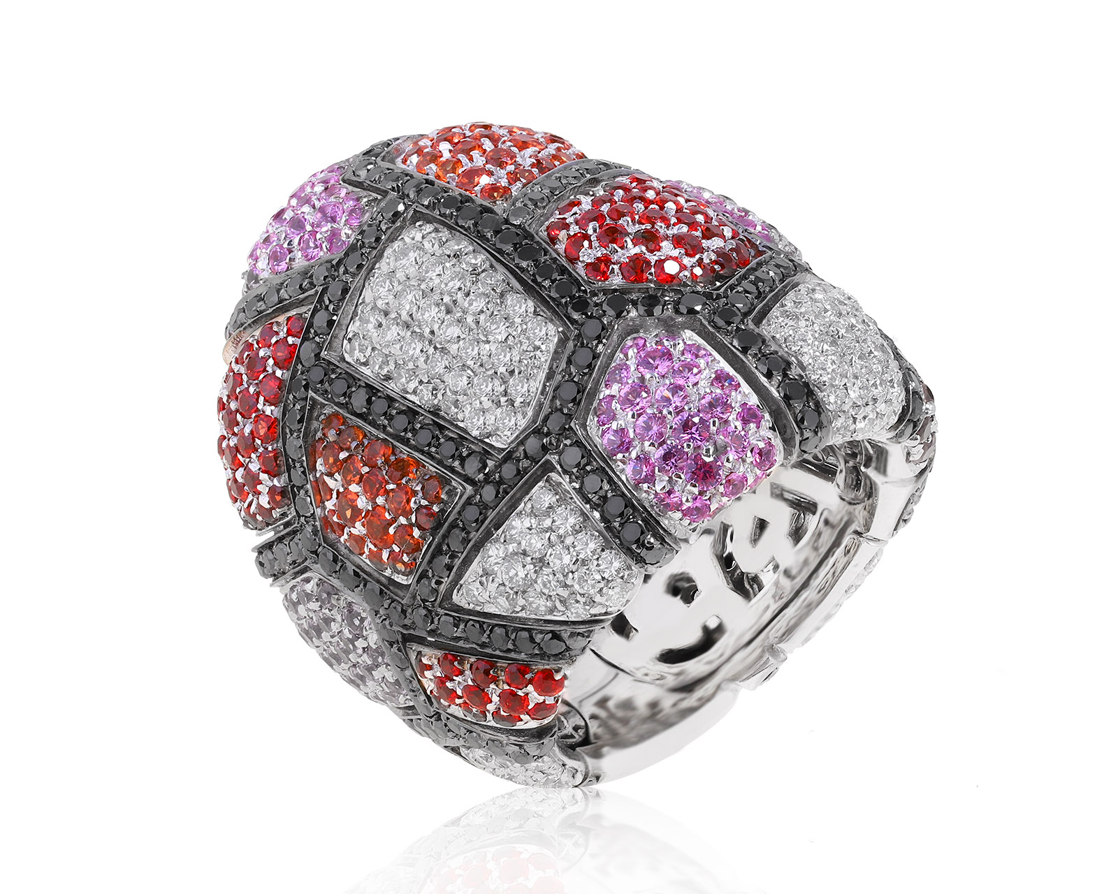 Оригинальное золотое кольцо с сапфирами 3.43ct Palmiero 111221/8 Оригинальное золотое кольцо с сапфирами 3.43ct Palmiero 111221/8