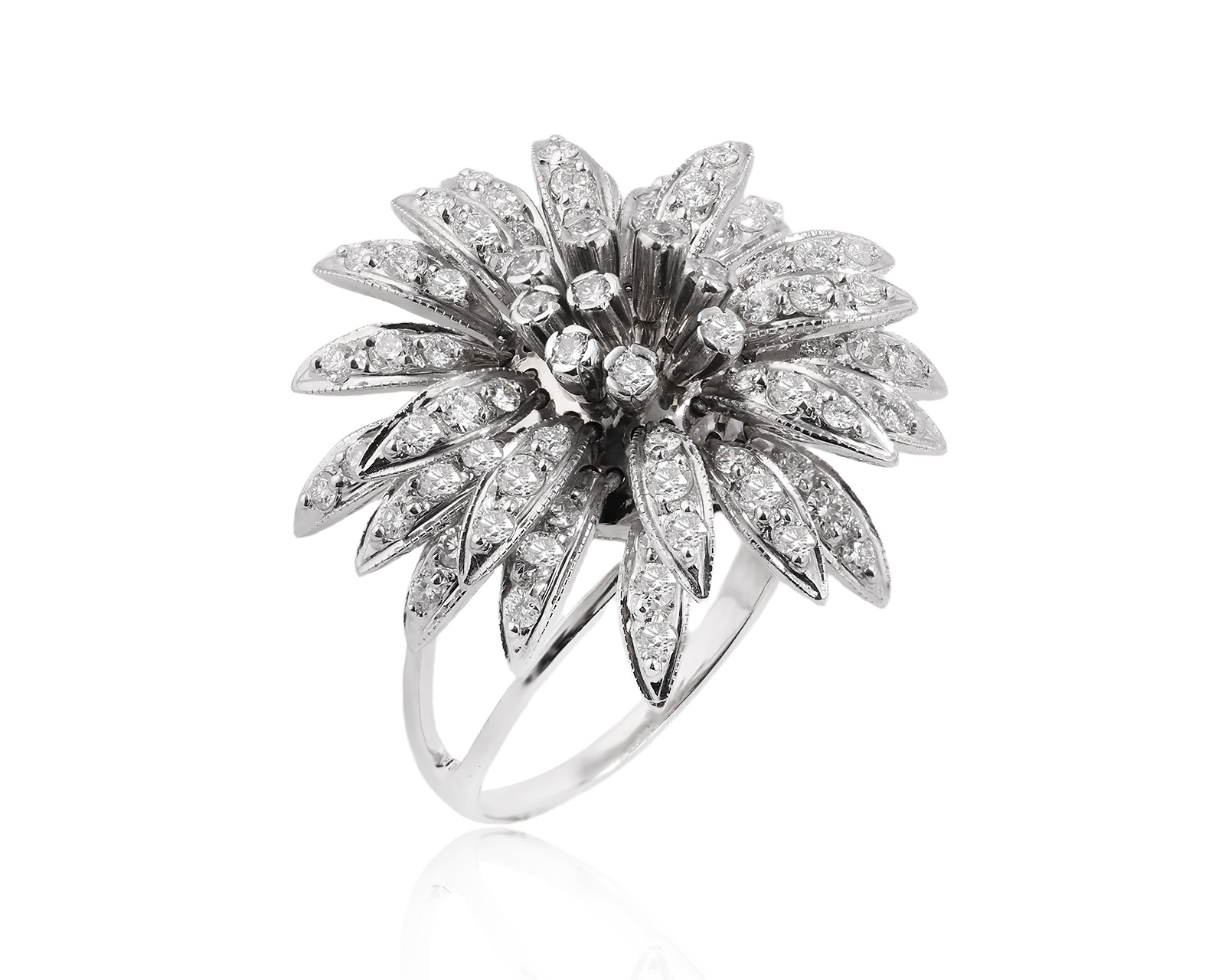 Золотое кольцо с бриллиантами 1.05ct 230126/6