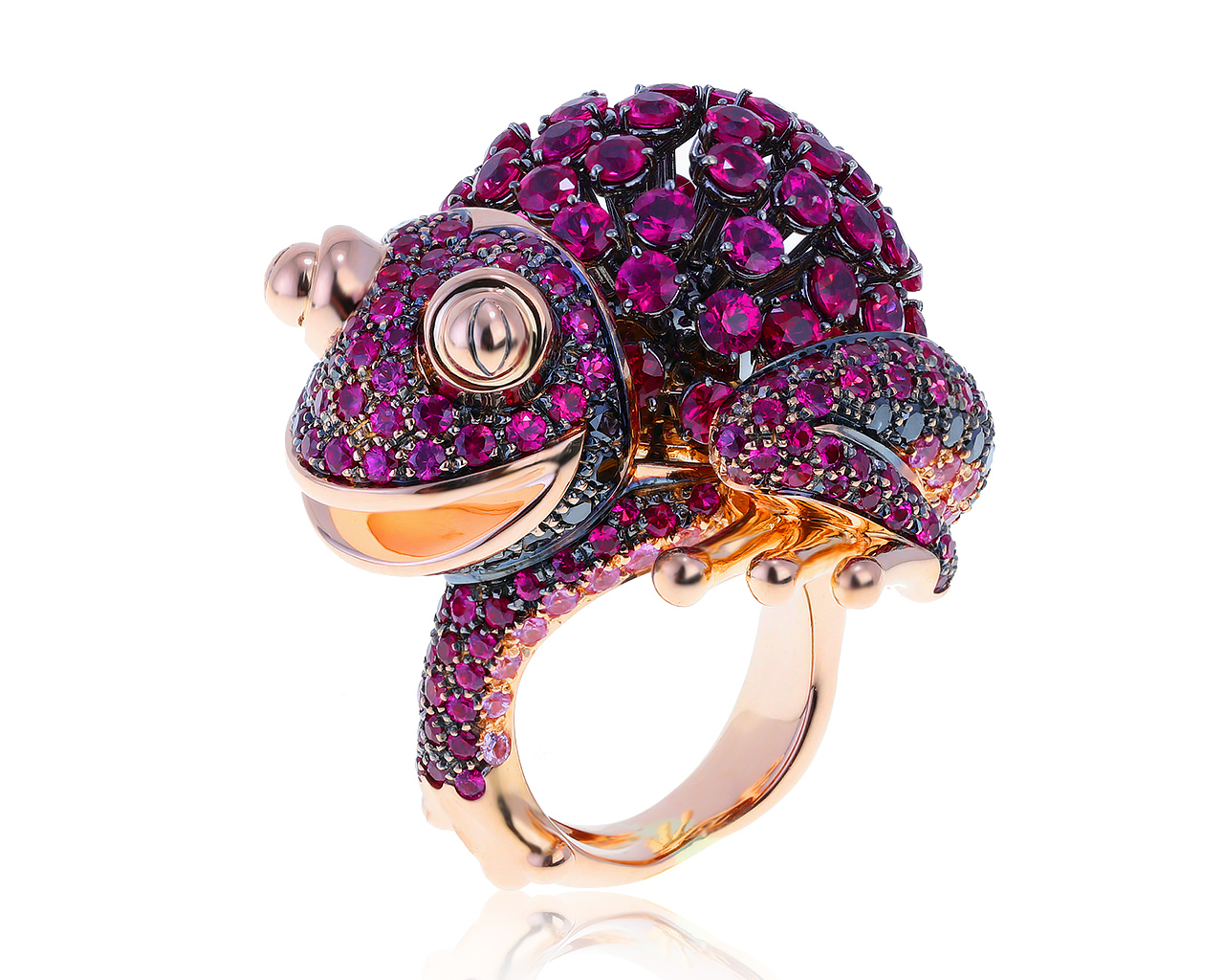 Итальянское золотое кольцо с сапфирами 10.40ct 081119/09