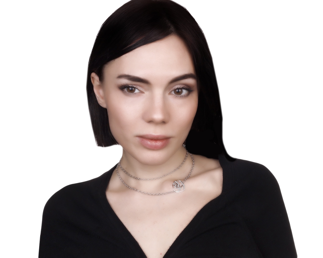 Оригинальный золотой кулон с бриллиантами 0.22ct Gavello