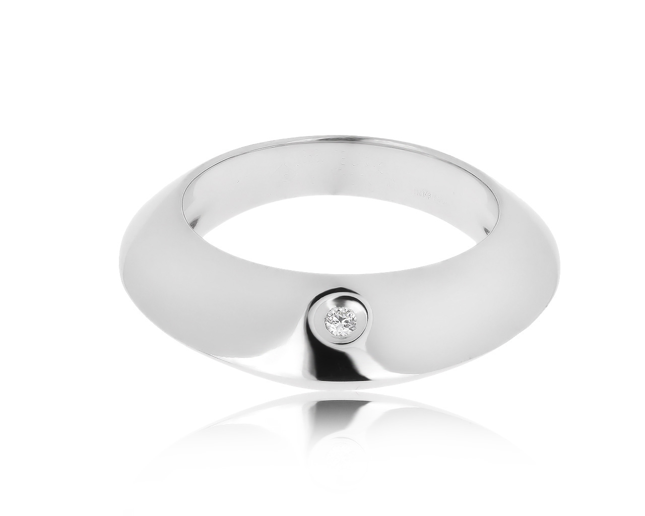 Оригинальное золотое кольцо с бриллиантом 0.015ct Piaget 280920/10