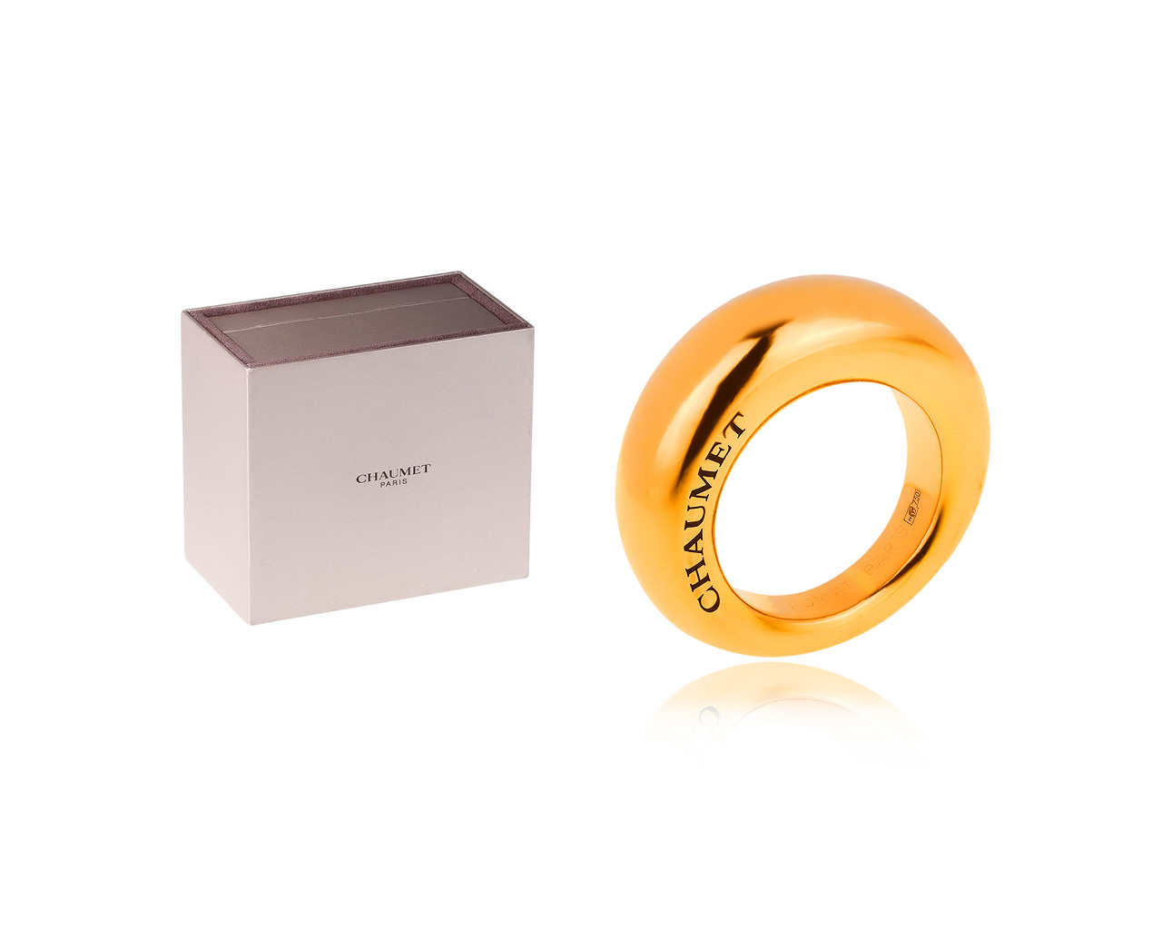 Массивное золотое кольцо Chaumet Anneau