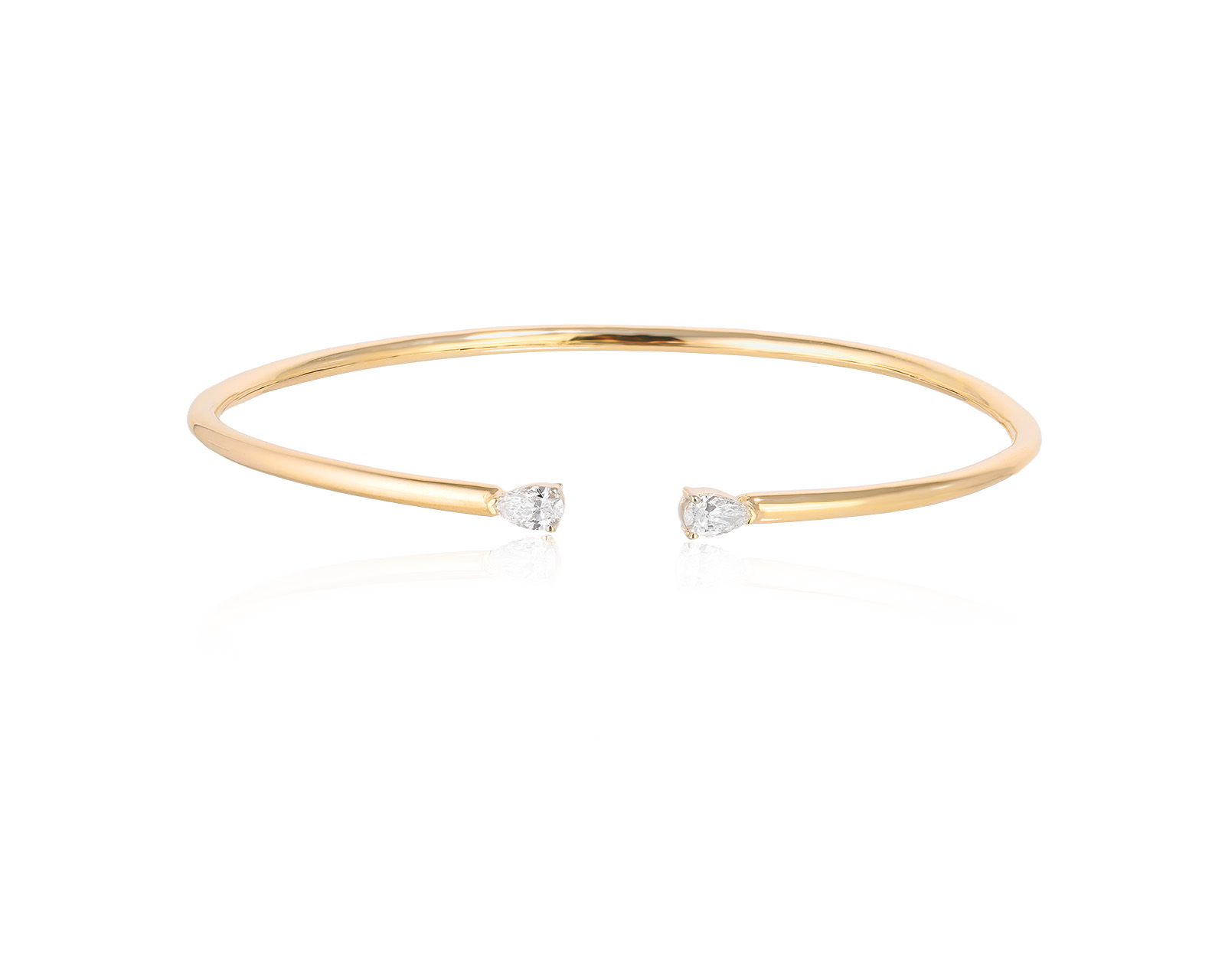 Золотой браслет с бриллиантами 0.38ct 160126/3