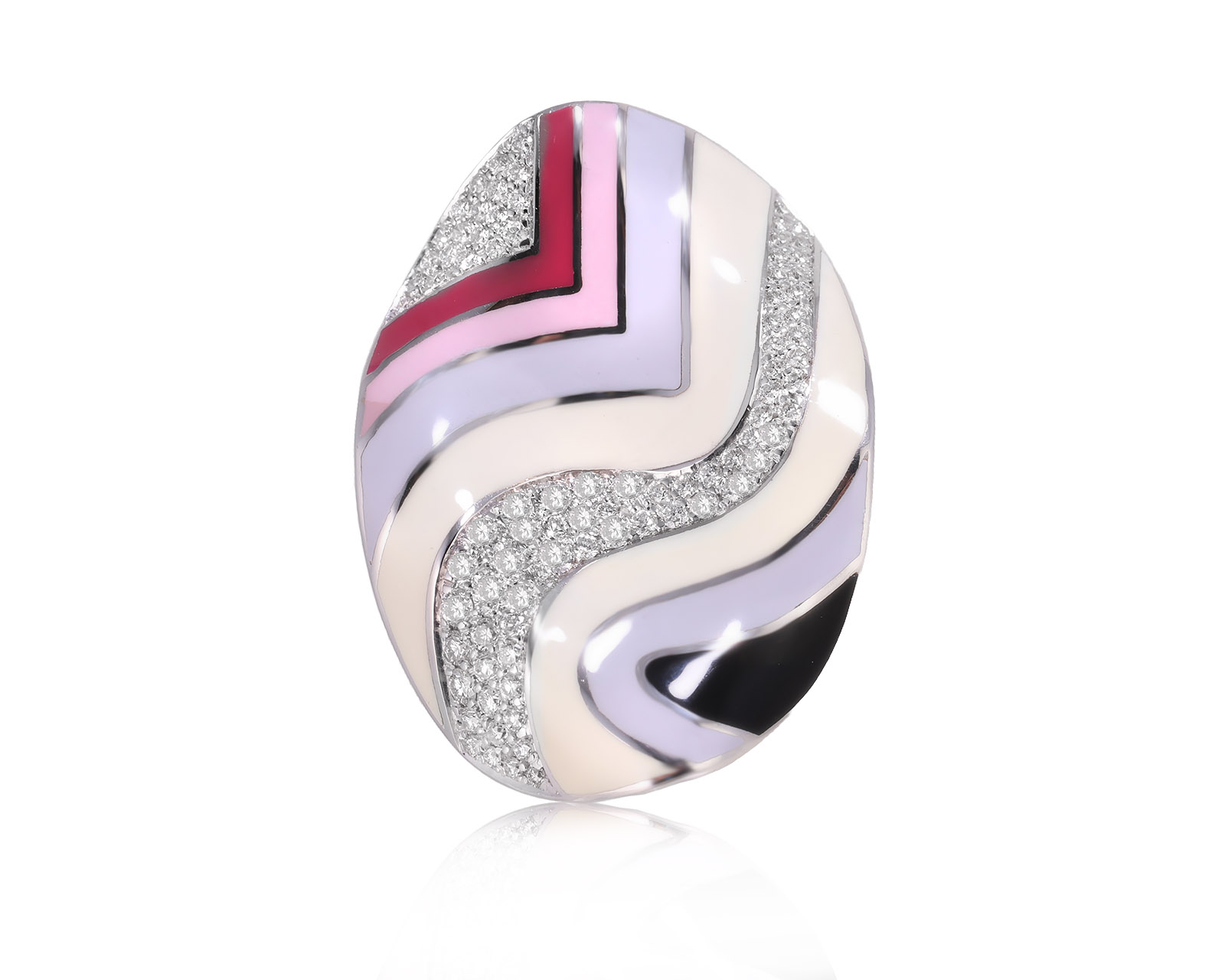 Оригинальное золотое кольцо с бриллиантами 0.89ct Roberto Coin Vintage