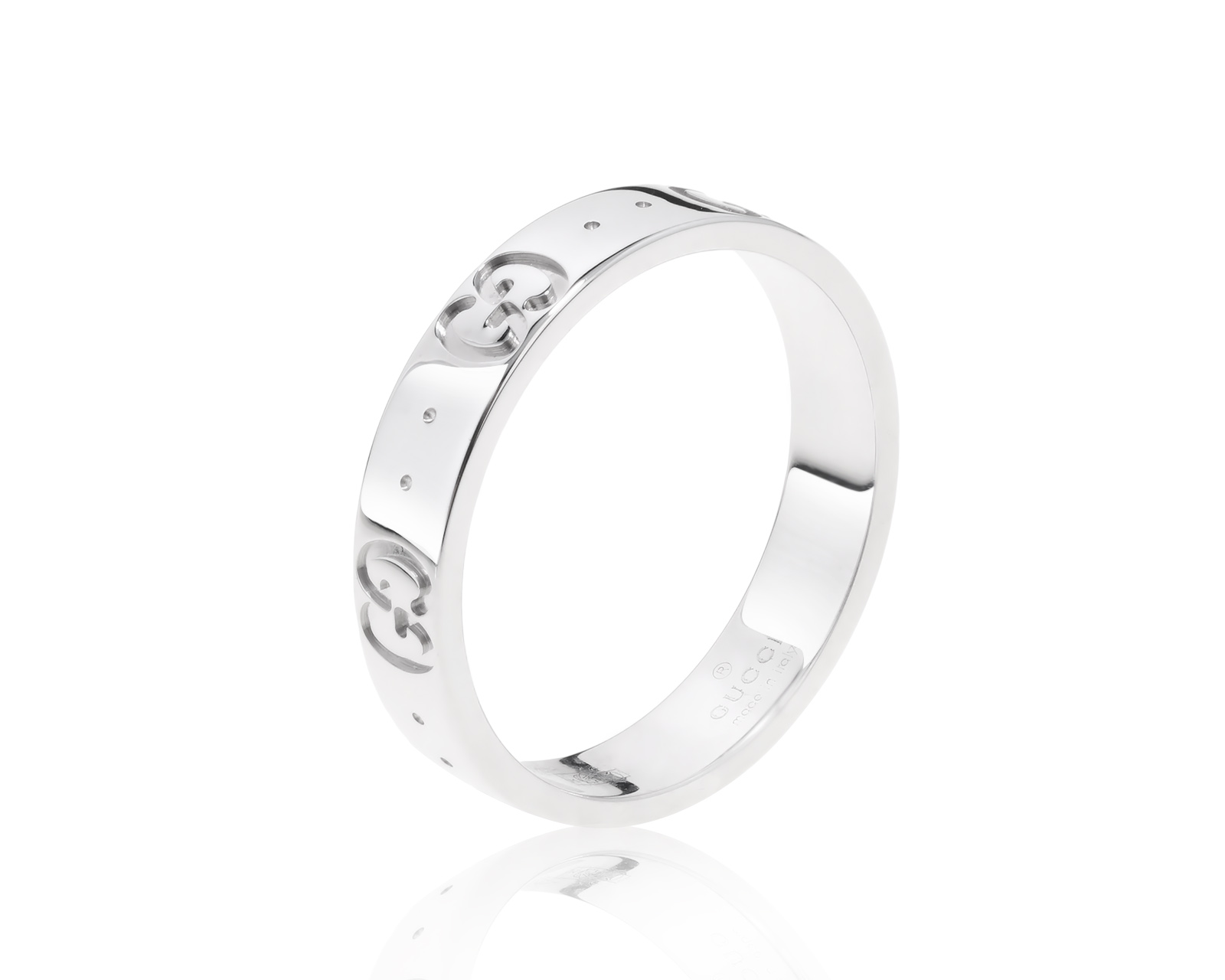 Оригинальное золотое кольцо Gucci Icon 060322/7