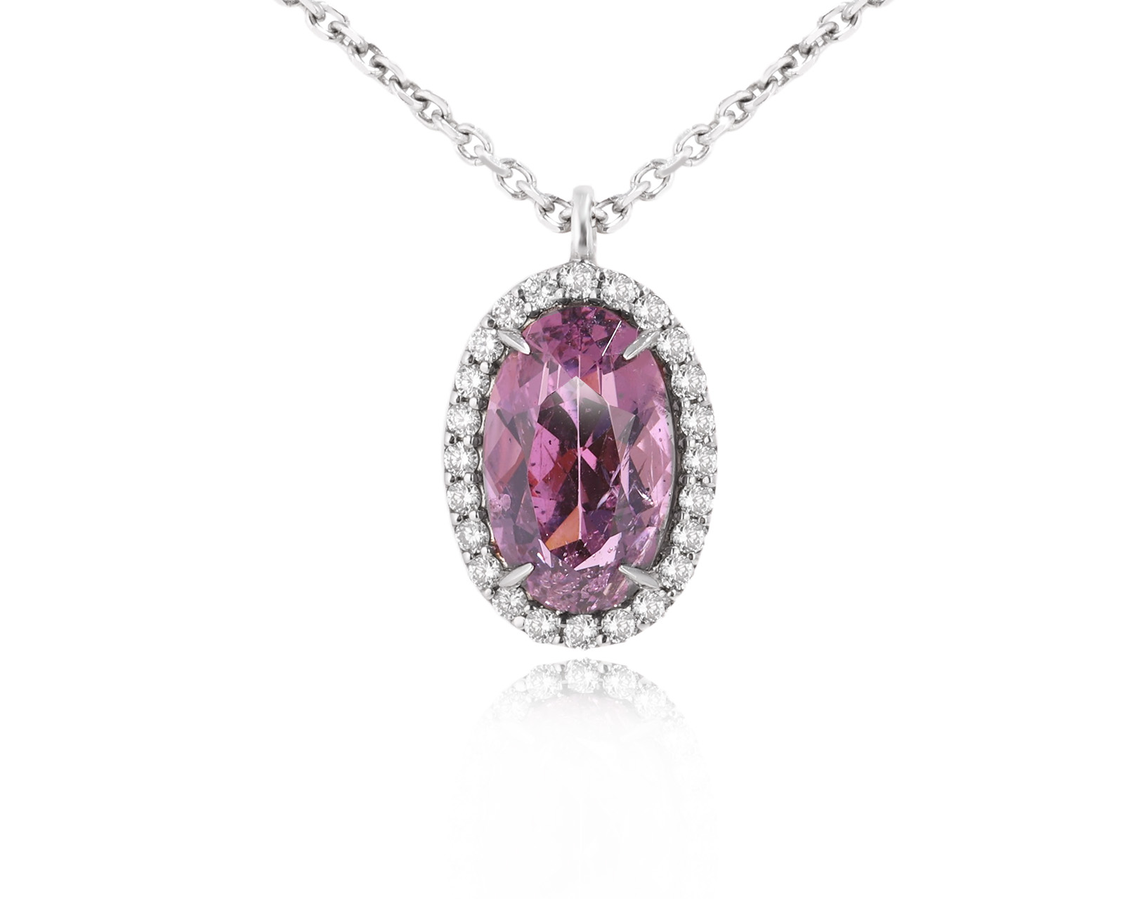 Оригинальное золотое колье со шпинелью 2.16ct Constantin Artmayer 091225/КМ279