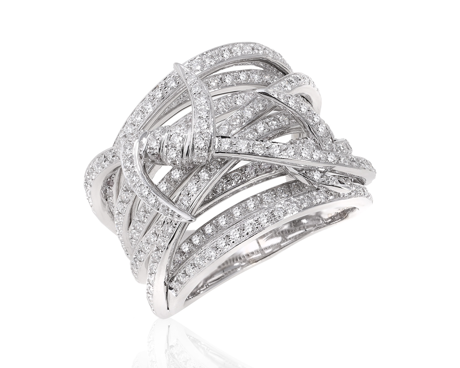 Оригинальное золотое кольцо Stephen Webster Forget Me Knot 021224/9