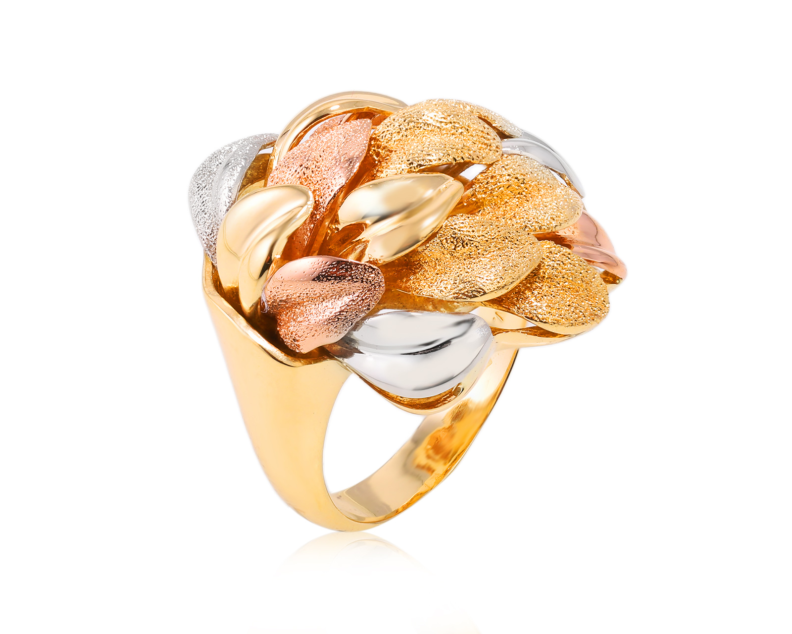 Оригинальное золотое кольцо Emmeti 141123/6