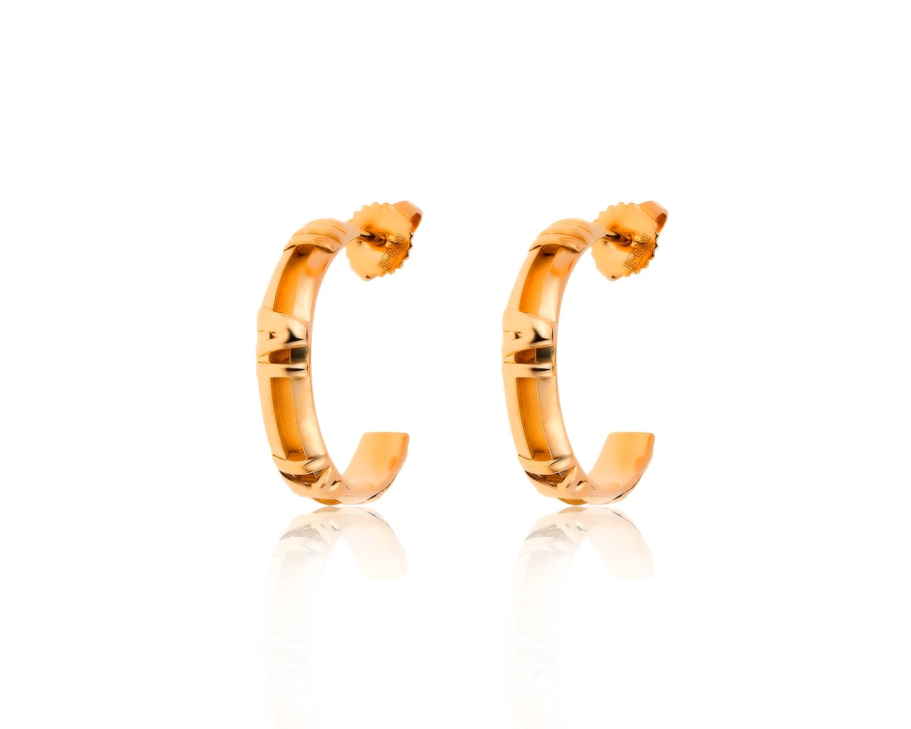 Оригинальные золотые серьги Tiffany&Co 040120/4