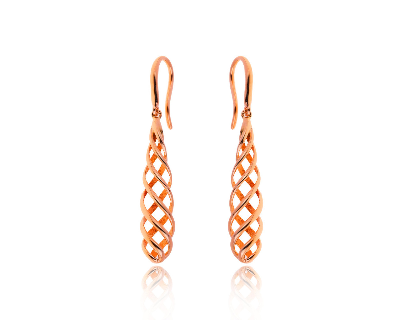 Оригинальные золотые серьги Tiffany&Co