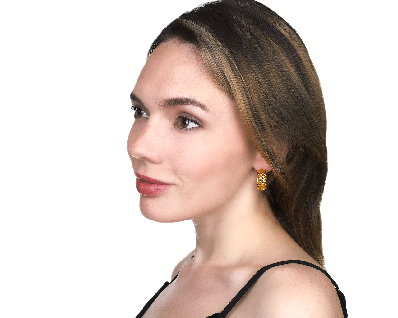 Оригинальные золотые серьги Tiffany&Co