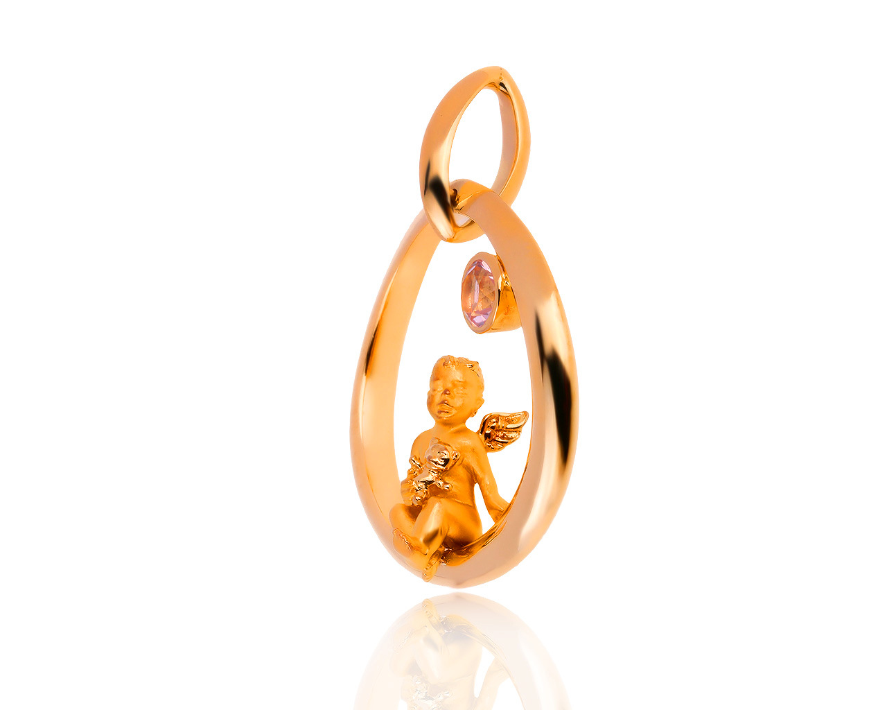 Оригинальный золотой кулон Carrera y Carrera