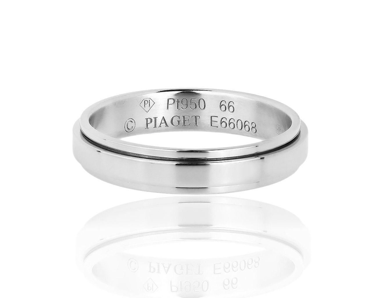 Оригинальное платиновое кольцо Piaget Possession 090918/2