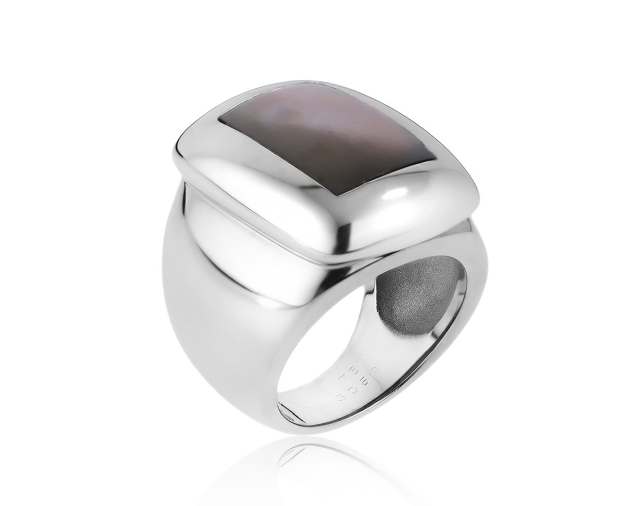 Оригинальное золотое кольцо с перламутром 1.85ct Van Cleef and Arpels 210321/2