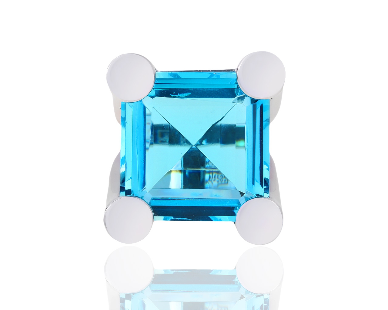 Чудесное золотое кольцо с топазом Roberto Bravo 301018/2