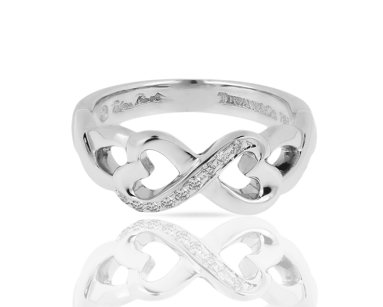 Золотое кольцо с бриллиантами Tiffany&Co Paloma Picasso Золотое кольцо с бриллиантами Tiffany&Co Paloma Picasso