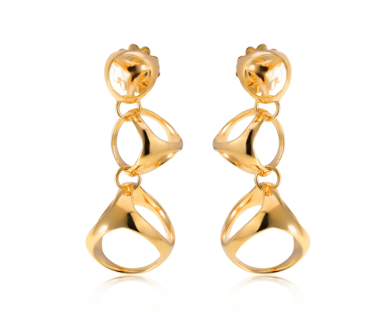 Оригинальные золотые серьги Di Modolo 021220/2