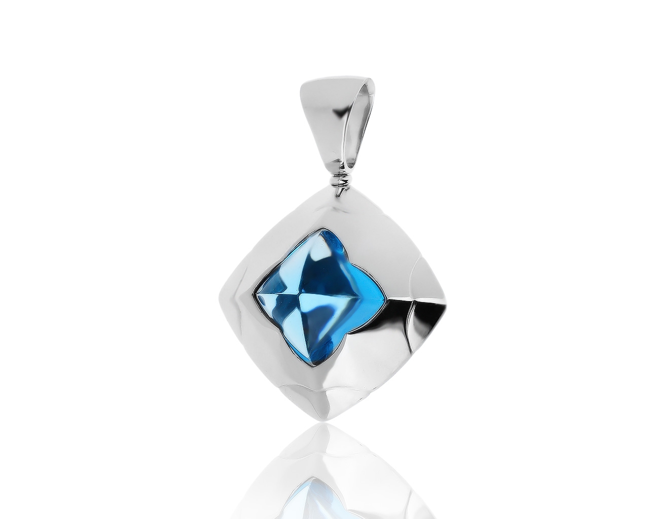Оригинальный золотой кулон с топазом 15.02ct Bvlgari 191019/13 Оригинальный золотой кулон с топазом 15.02ct Bvlgari 191019/13