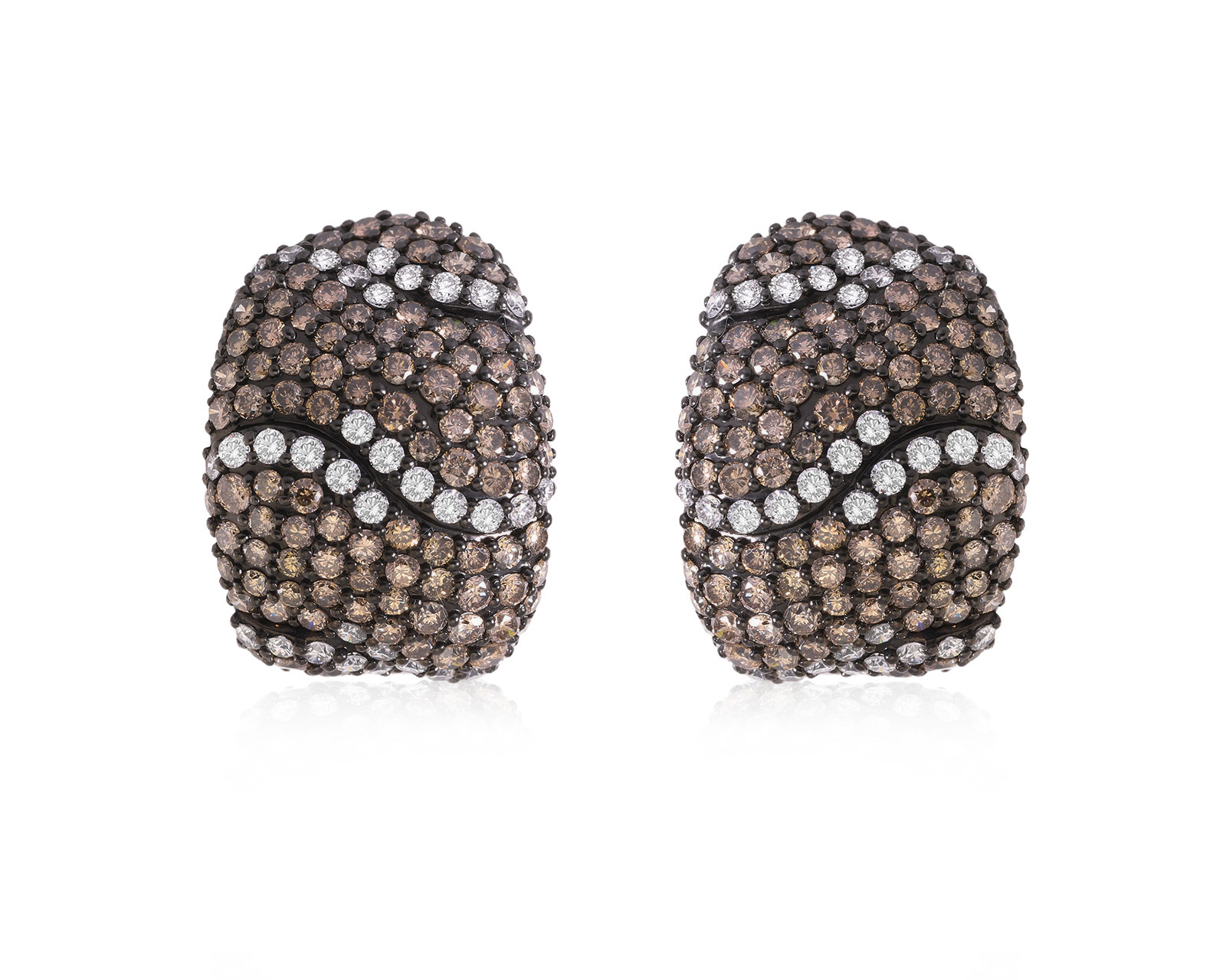 Золотые серьги с бриллиантами 5.77ct Evgeny Matveev 250925/7