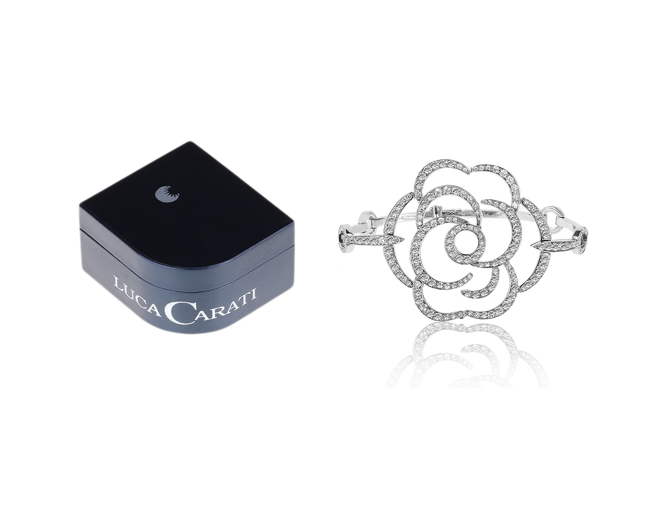 Золотой браслет с бриллиантами 4.30ct Luca Carati
