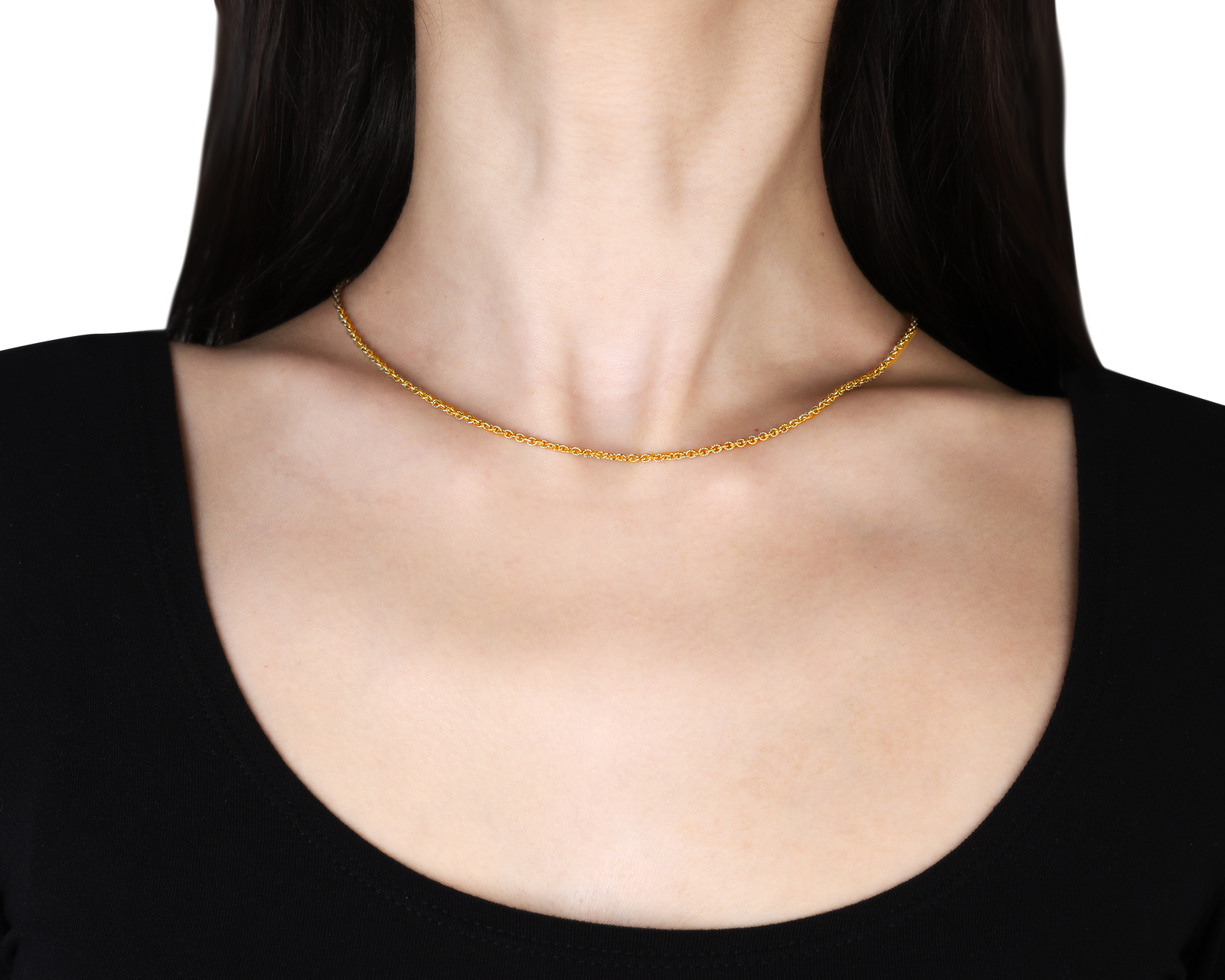 Оригинальная золотая цепь Carrera y Carrera