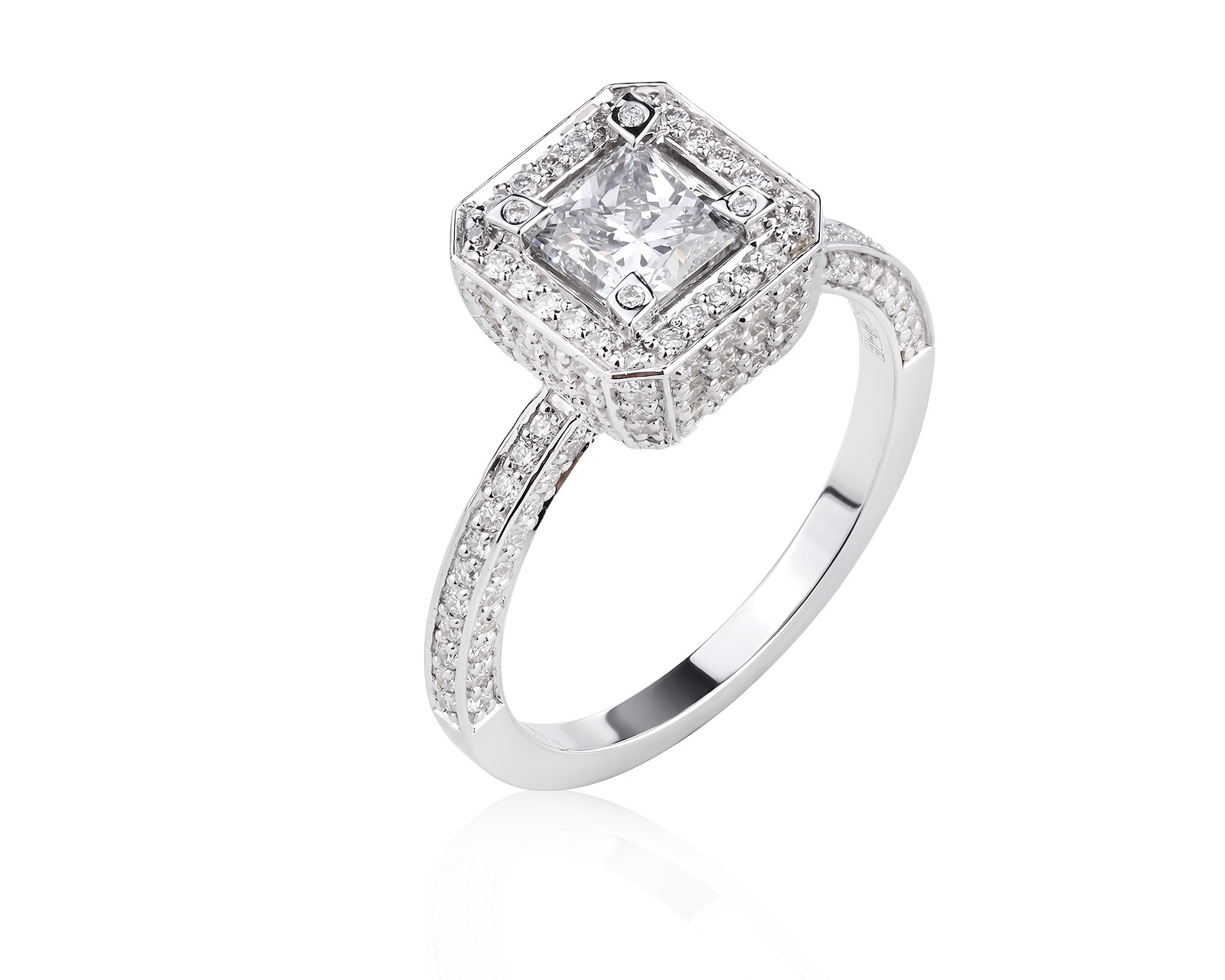 Золотое кольцо с бриллиантами 1.94ct Evgeny Matveev 030826/Б321