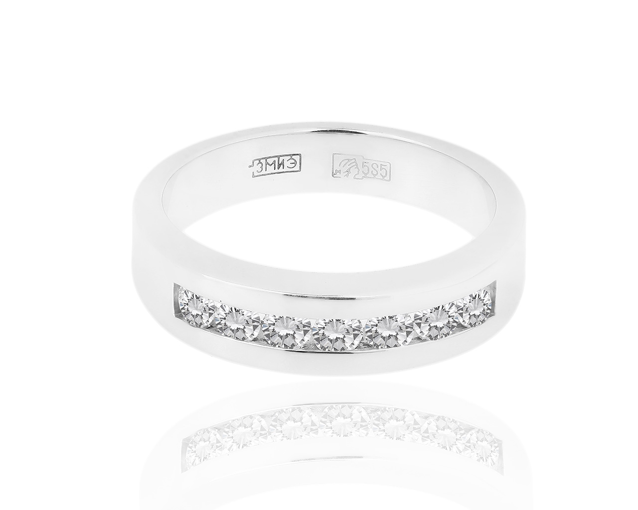 Стильное золотое кольцо с бриллиантами 0.30ct 210119/5