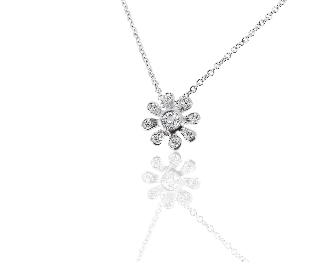 Платиновая подвеска с бриллиантами Tiffany&Co Paloma Picasso 260319/16