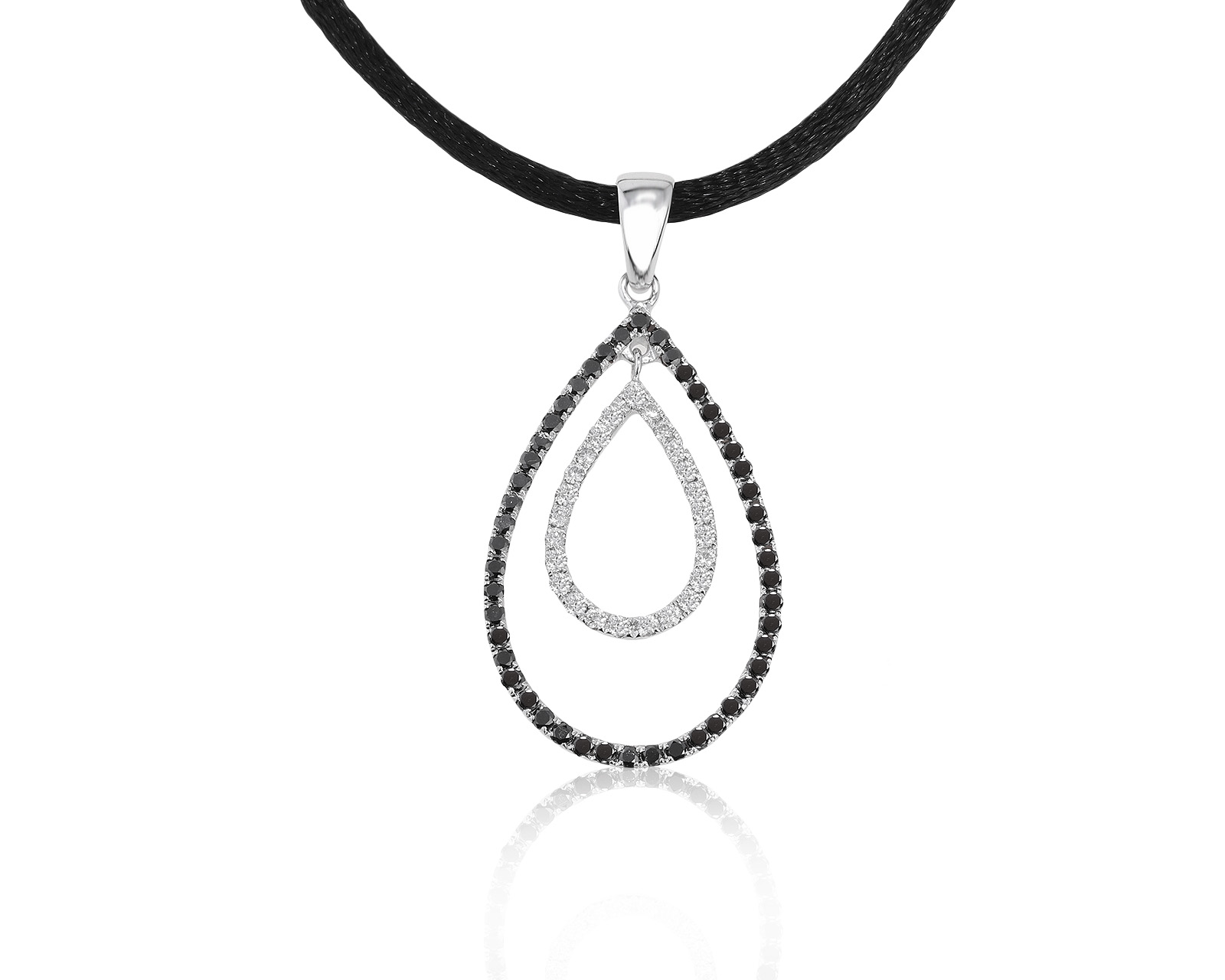 Модный золотой кулон с бриллиантами 0.58ct 151021/2