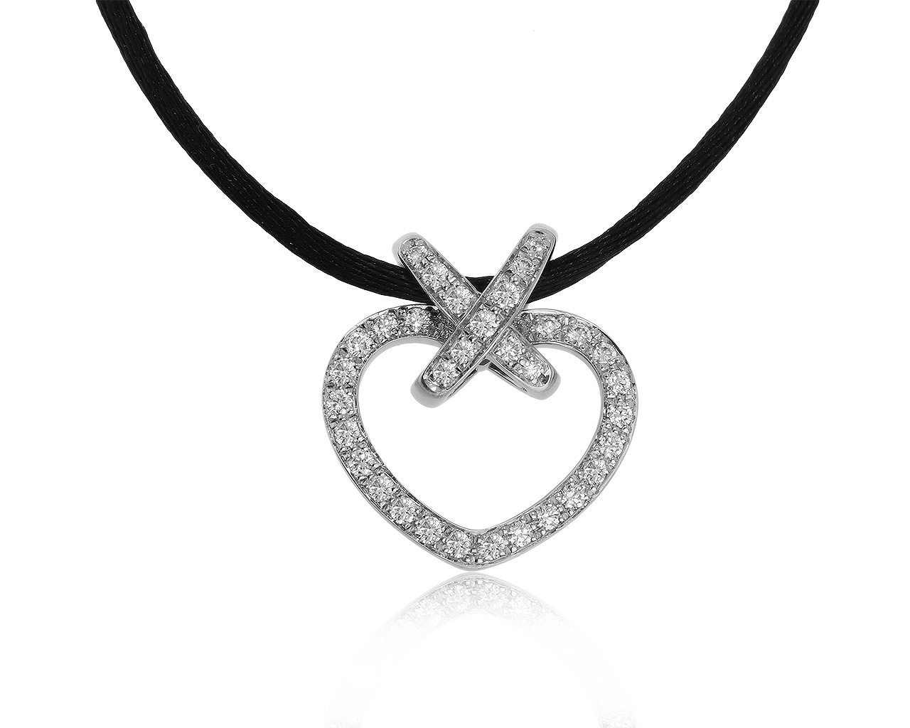 Оригинальный золотой кулон с бриллиантами 0.90ct Chaumet 310321/3