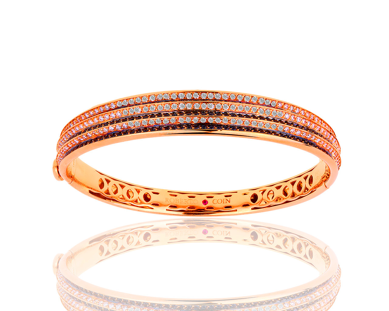 Оригинальный золотой браслет с бриллиантами 3.75ct Roberto Coin