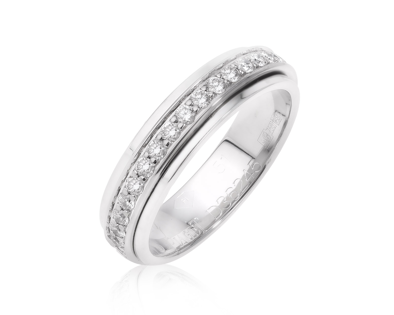 Оригинальное золотое кольцо с бриллиантами 0.52ct Piaget Posession 181124/3