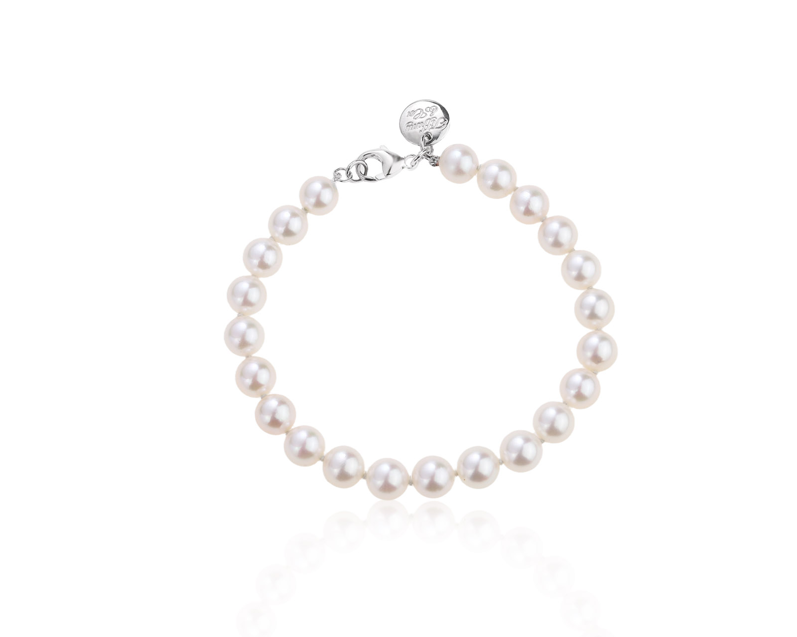 Оригинальный золотой браслет Tiffany&Co Essential Pearls 220426/2