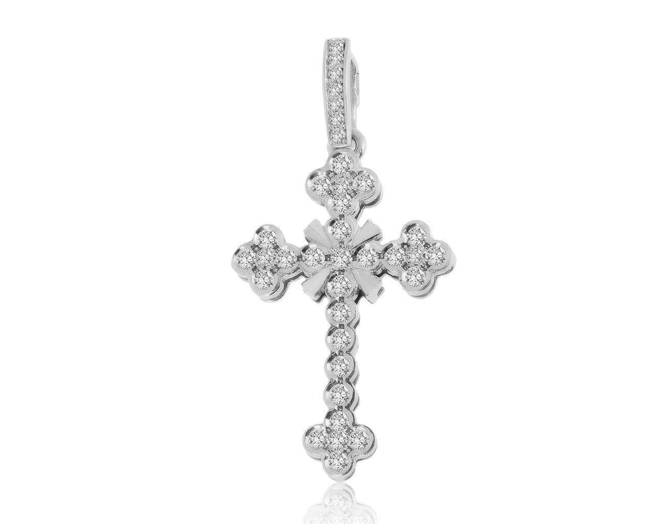 Безупречный золотой кулон с бриллиантами 0.50ct 280920/9