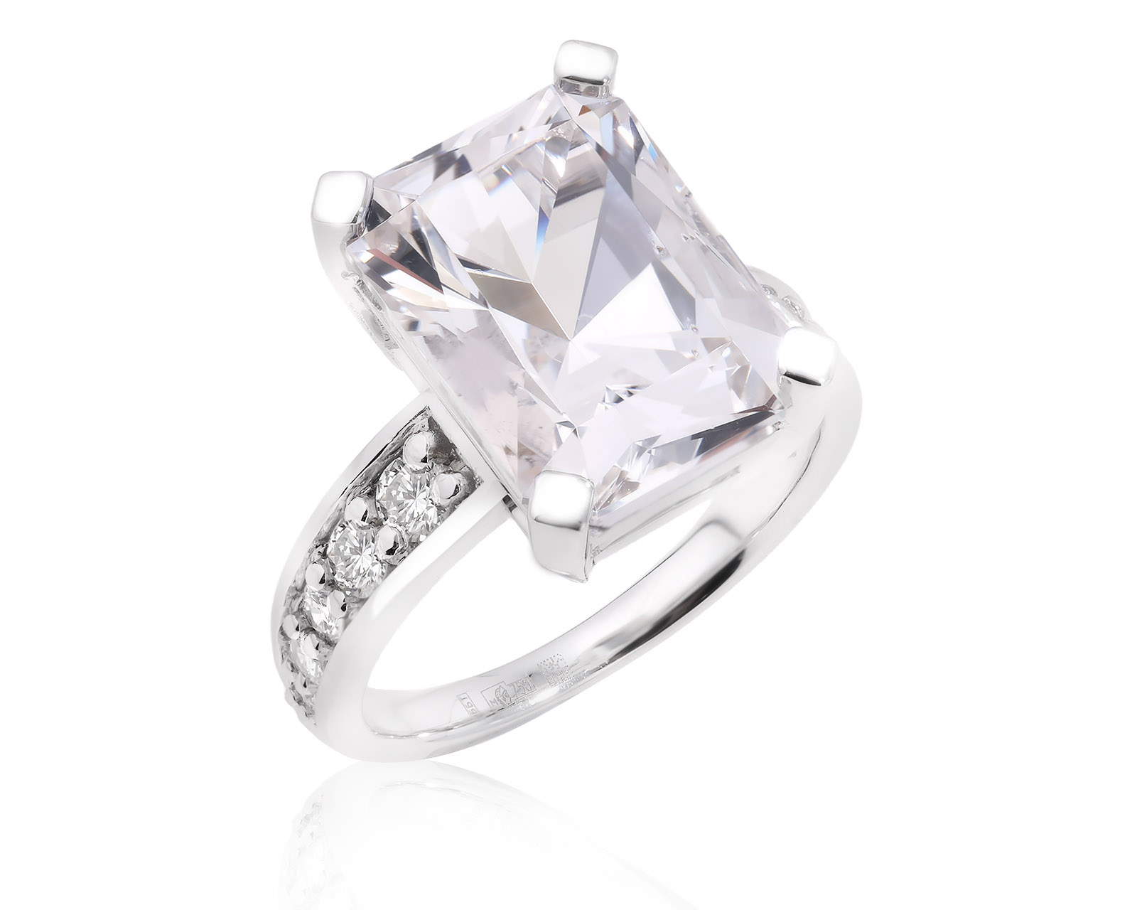 Золотое кольцо с данбуритом 8.34ct Evgeny Matveev 250925/Б223