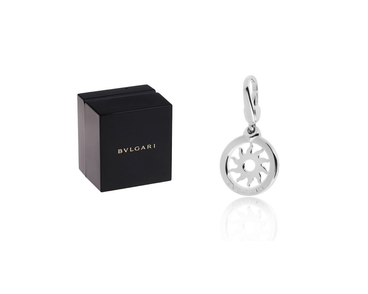 Оригинальный золотой кулон Bvlgari