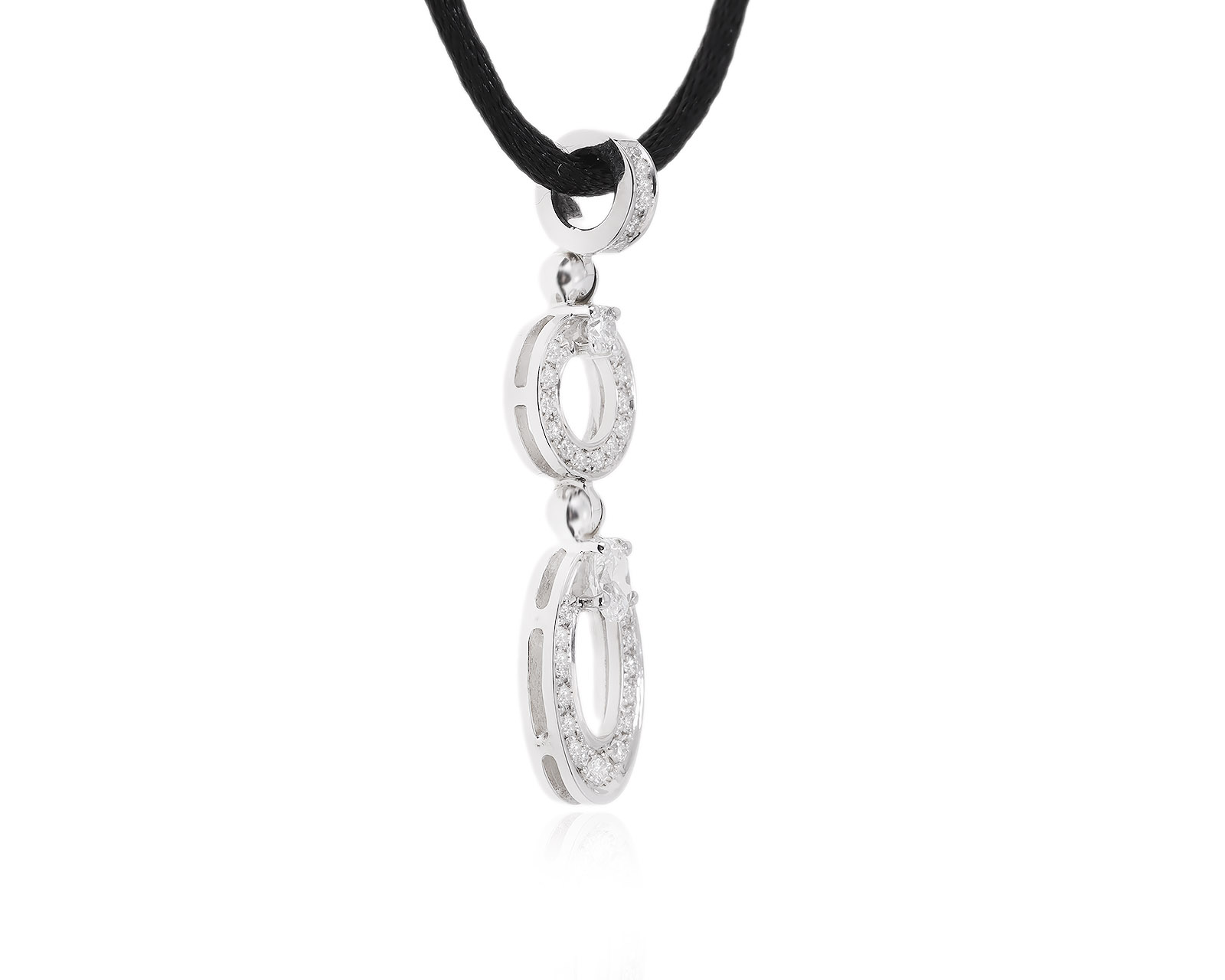 Золотой кулон с бриллиантами 0.72ct