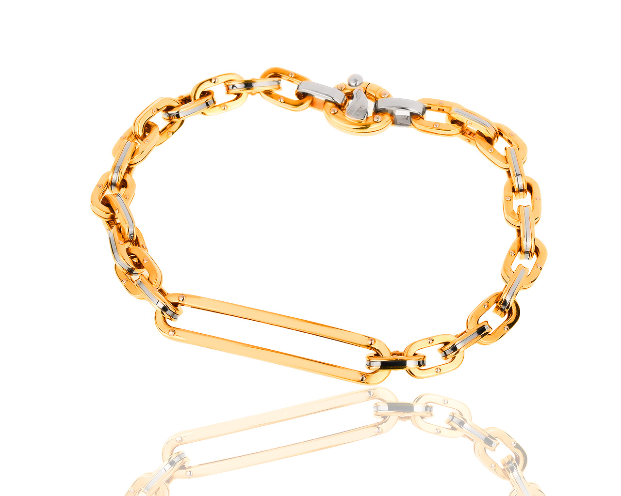 Оригинальный золотой браслет с бриллиантами Baraka