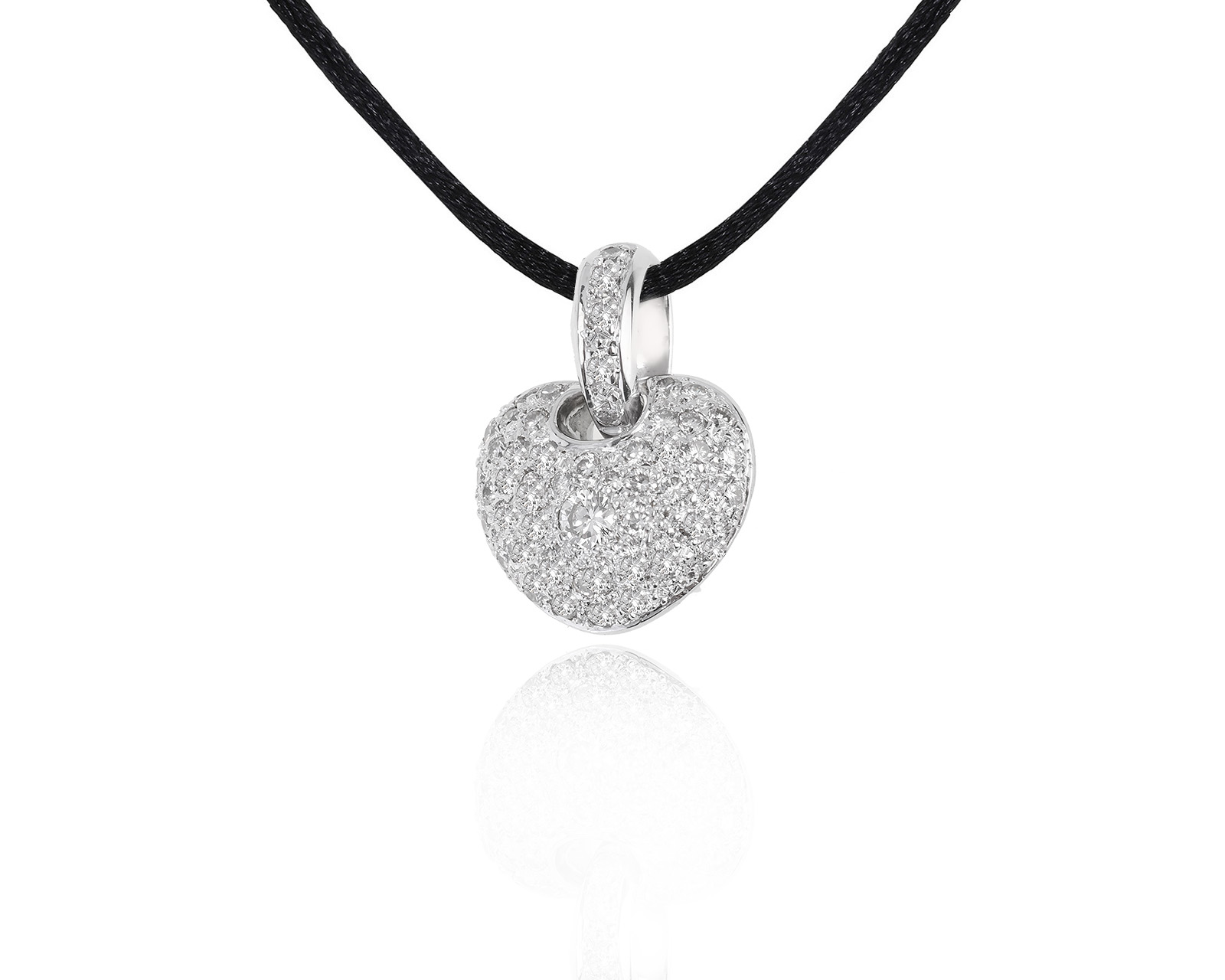 Золотой кулон с бриллиантами 0.74ct 190623/10