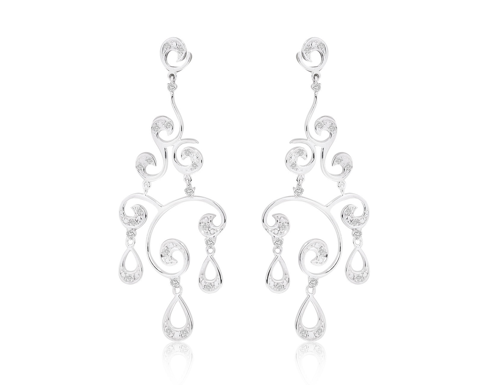 Оригинальные золотые серьги с бриллиантами 0.27ct H.Stern 230820/КМ02 Оригинальные золотые серьги с бриллиантами 0.27ct H.Stern 230820/КМ02