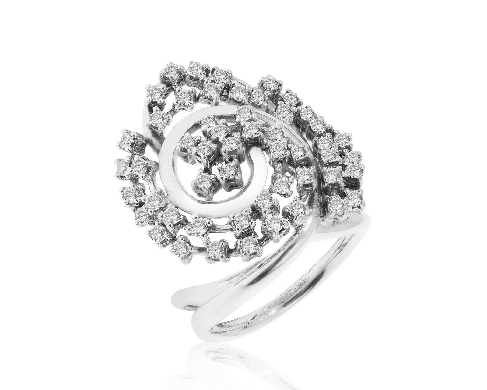 Потрясающее золотое кольцо с бриллиантами 1.04ct 280522/19