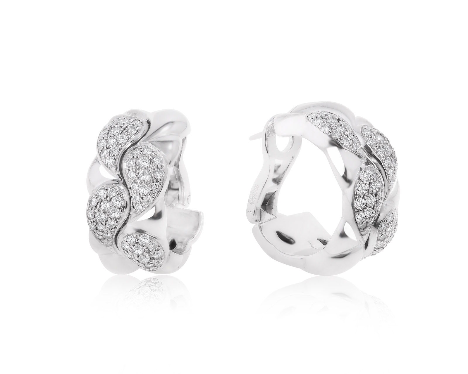 Оригинальные золотые серьги Chopard Casmir 190422/10