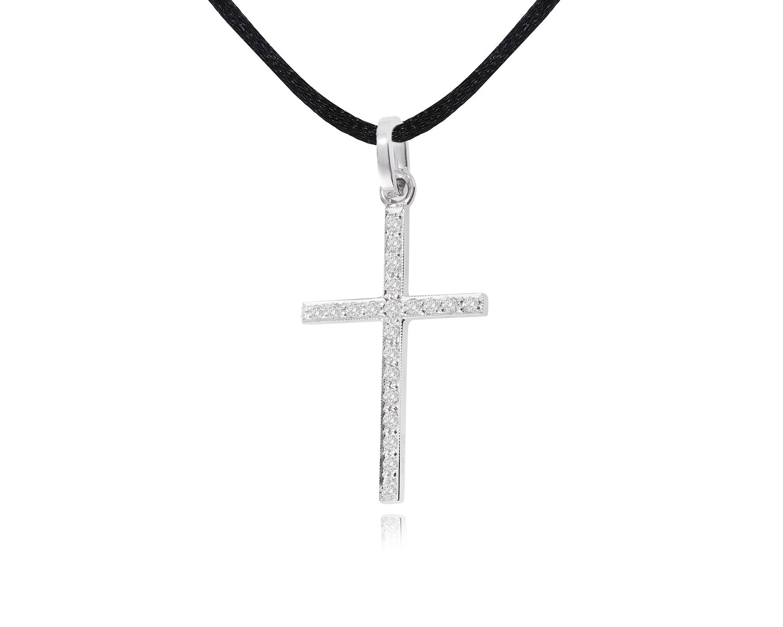 Золотой кулон с бриллиантами 0.35ct 150923/2