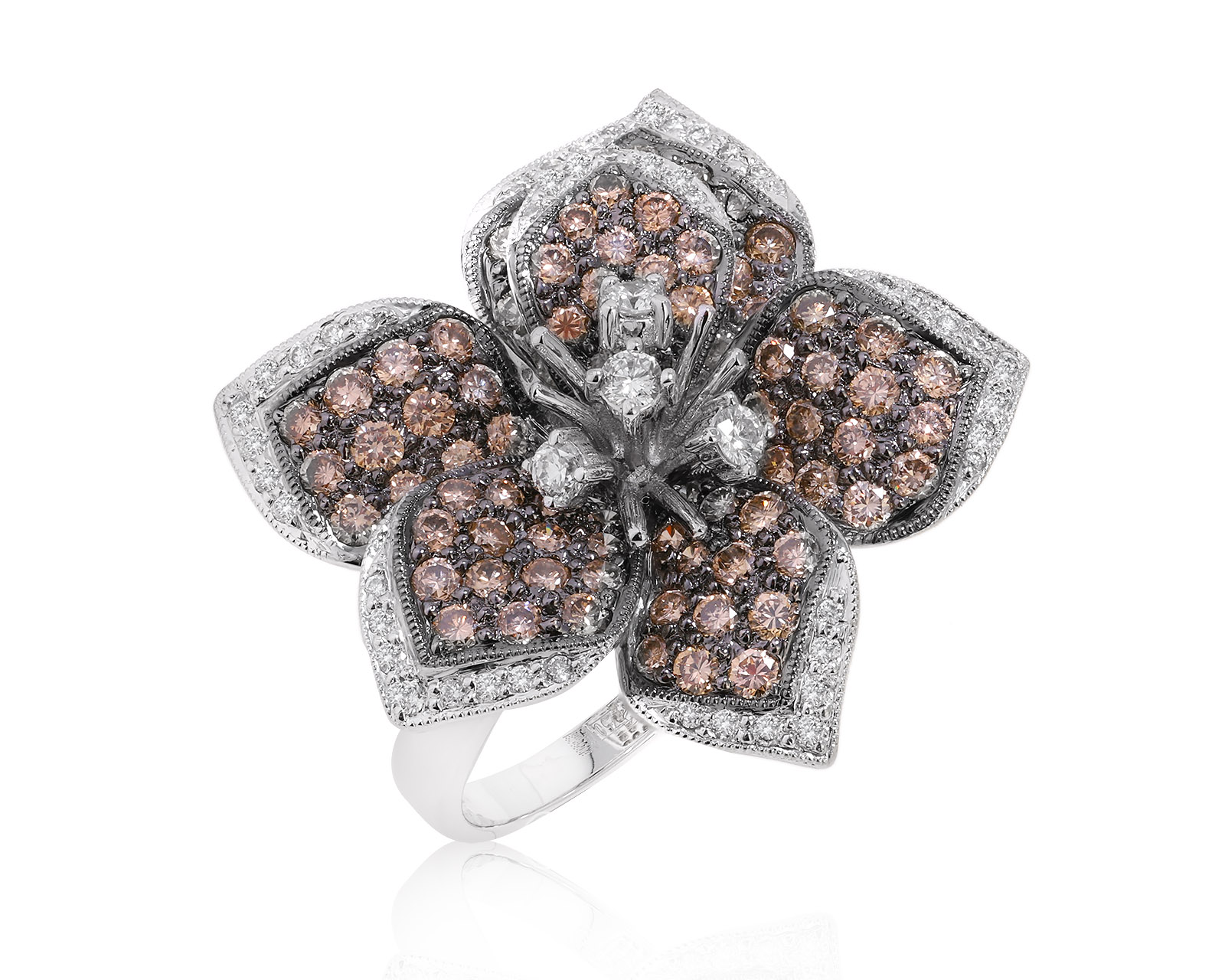 Золотое кольцо с бриллиантами 2.17ct 070225/1 Золотое кольцо с бриллиантами 2.17ct 070225/1